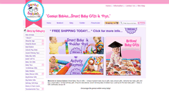 Desktop Screenshot of geniusbabies.com